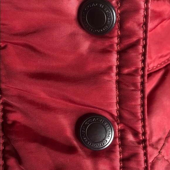 Coach quilted jacket - Picture 2 of 7